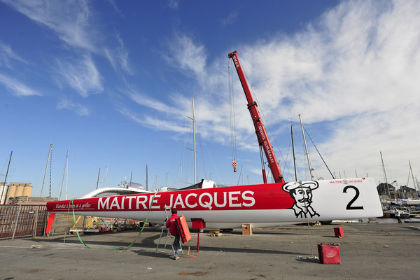 Maître Jacques multi 50 skippé par Loïc Féquet