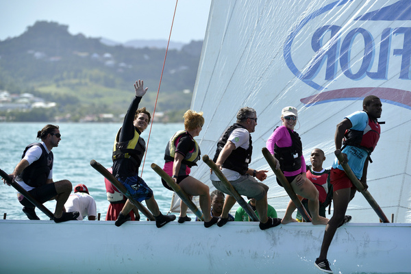 Sortie en Yole dans la baie du Robert